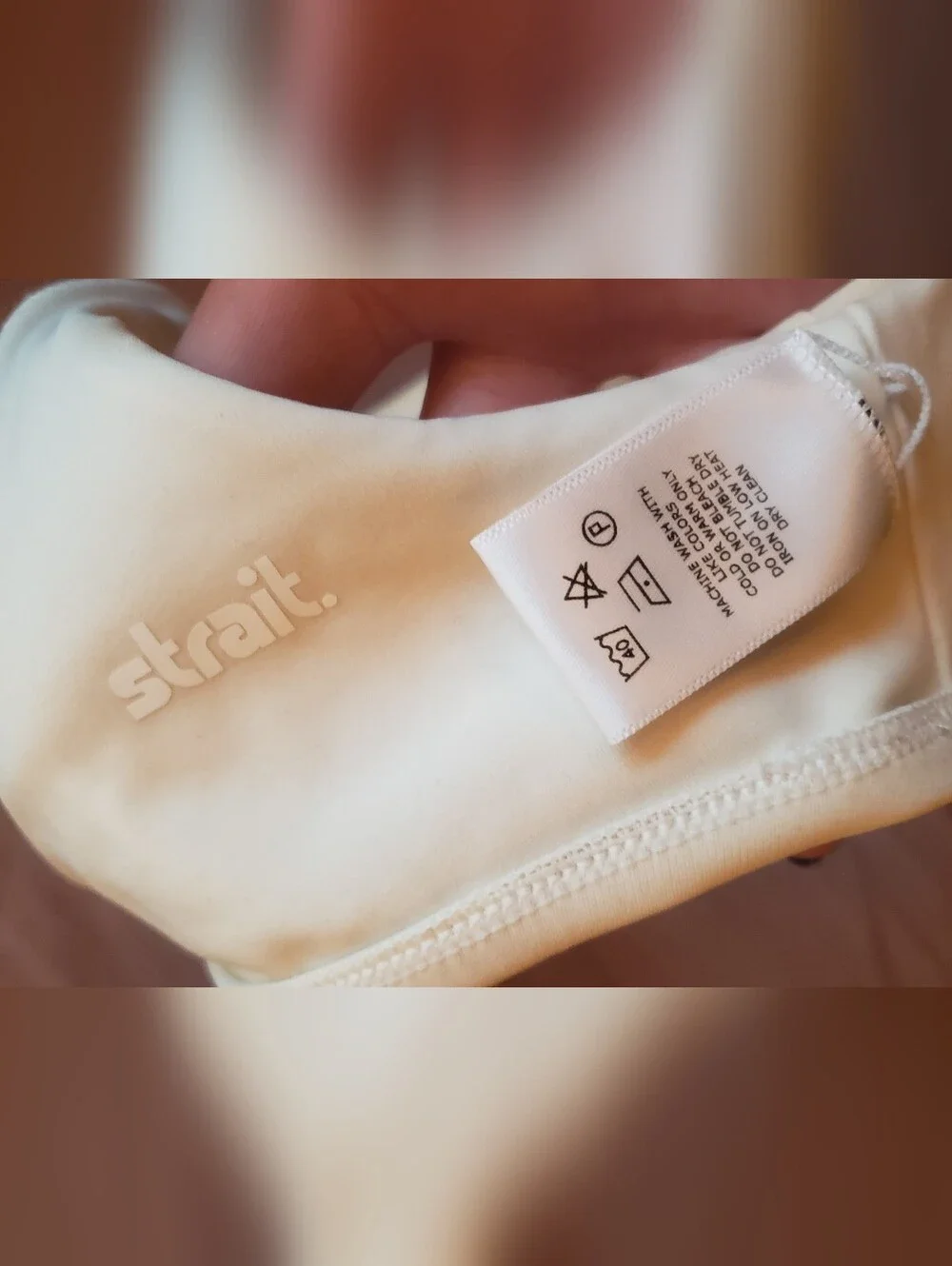Strait The Label - South Clay Top (Off White)